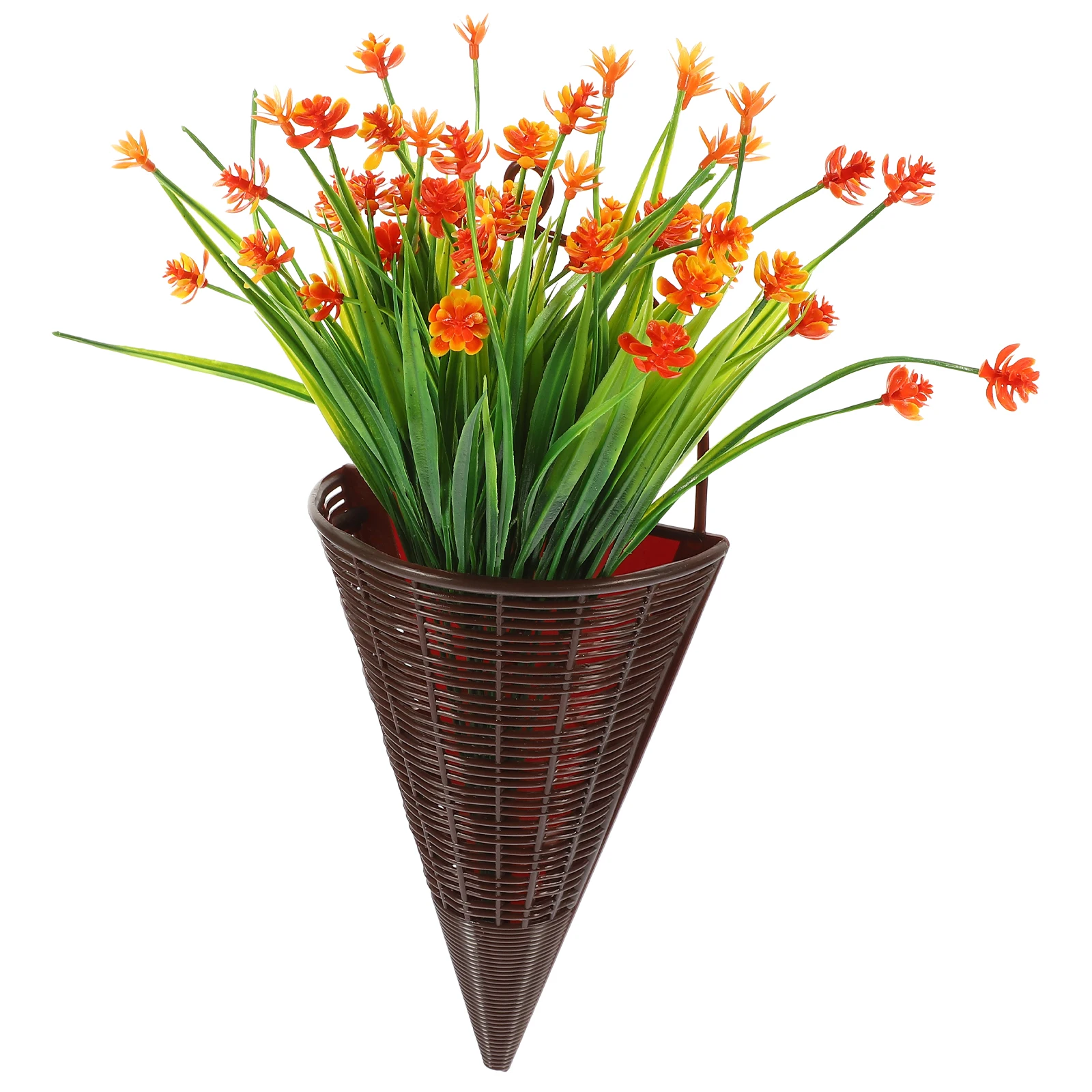 

Artificial Flower Basket Indoor Daisy Flowers Faux Hydrangeas Decoration Fake Plants Hanging