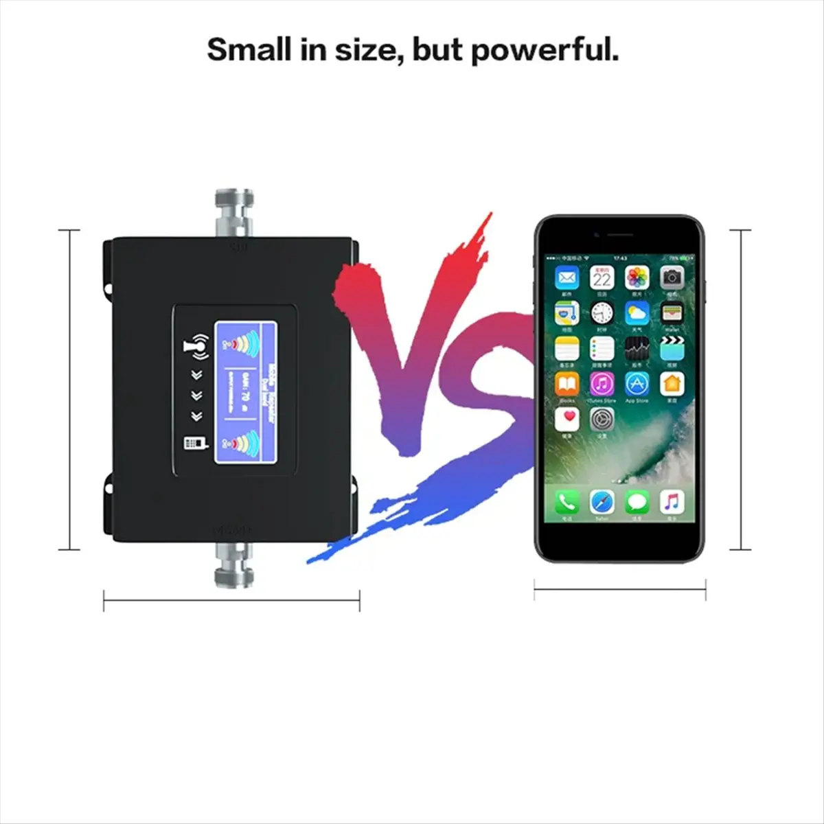 DT77 New Mobile Signal Booster Dual Band GSM 900 1800MHz Signal Repeater 3g 4g Lte Amplifier