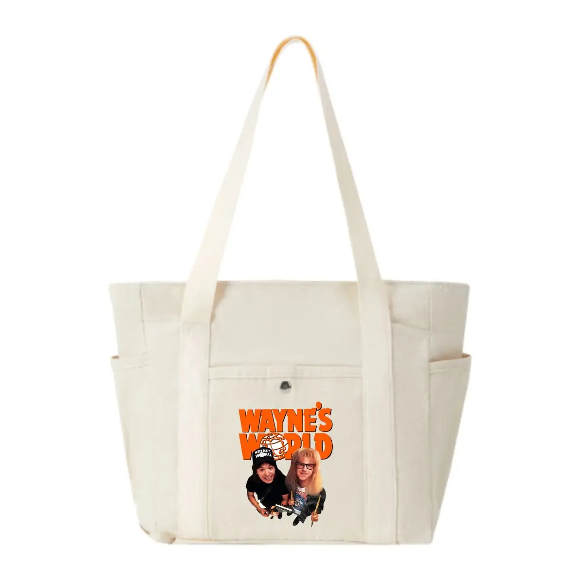 

Wayne World Sparks Fun Multiple Pocket Lightweight Foldable Design for Office Commute Shopping