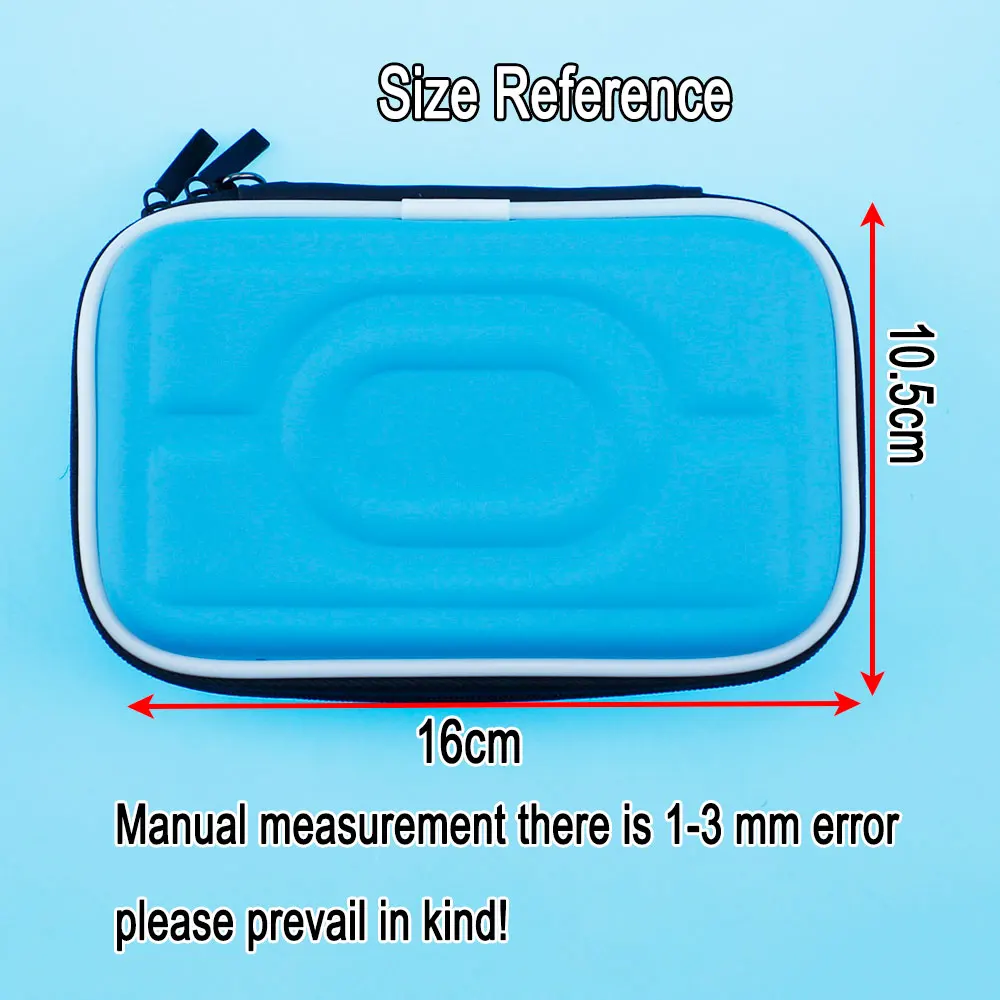 1 PCS  EVA Hard Case Storage Pouch For GB GBA GBC 3DS NDSI NDSL Controller Case Protective Case