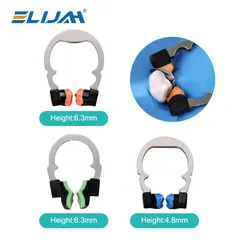 Dental Sectional Matrix System Set Dental Matrices Clip Ring Matrix Bands Dental Wedges Plastic R5 1.0 Clamp Ring Dentist Tool