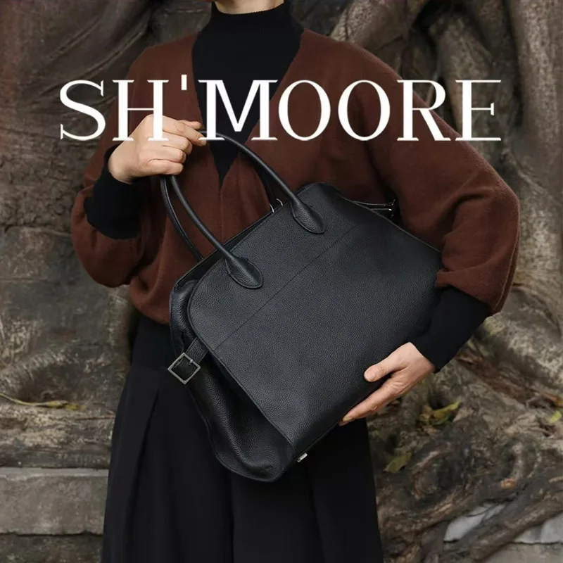 

Ladies Top-handle Bag luxury designer High-end Feel Niche Design Large Capacity Vintage Commute Handbag For Autumn/winter Season