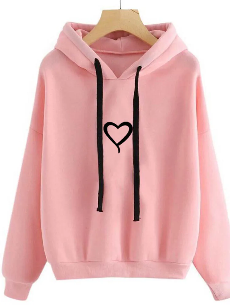 سترة نسائية كبيرة الحجم موديل 2025 بلوفر قوطي ملابس خريف وشتاء سترة بأكمام مع قلنسوة ملابس عصرية للشارع للسيدات