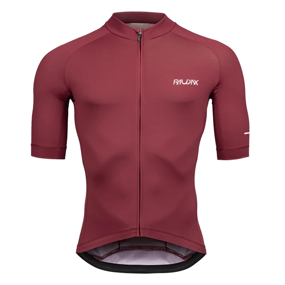 

New Raudax Cycling Jersey 6 Colour Cycling Racing Tops Short Sleeve Bike Jersey Road Cycling Shirts Summer Bicycle Jerseys