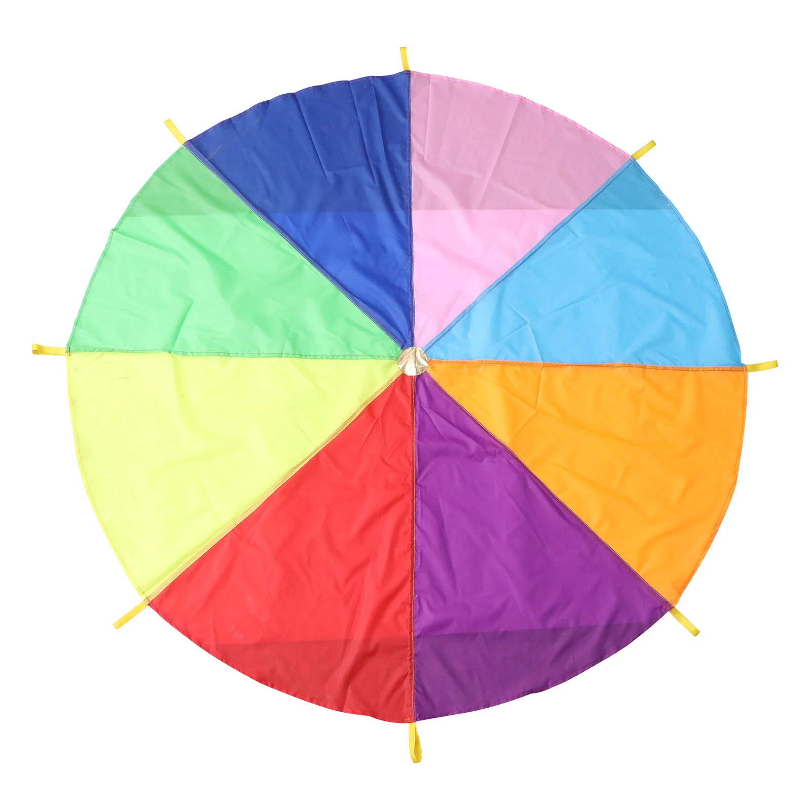 2 Play Parachute Rainbow Umbrella Kindergarten Early Education Outdoor Children's Parachute for Party Sports Activities an