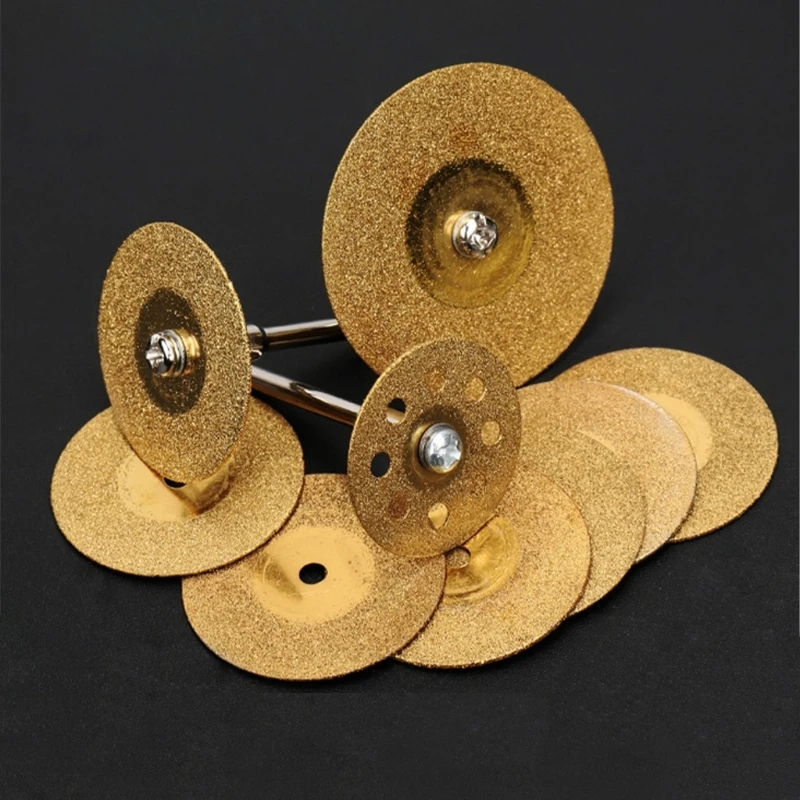 W2E3 10Pcs 16/18/20/22/25/30/35/40/50/60mm Diamond Cutting Disc Accessories Circular