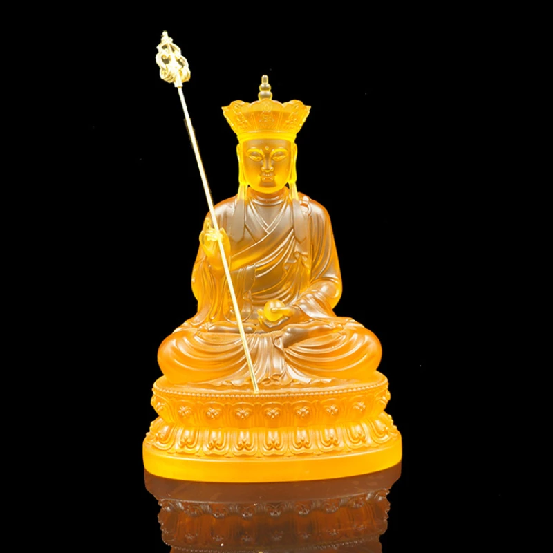 Tibetan King Bodhisattva Buddha Decoration, Resin Handicraft, Creative Desktop, Simplicity Household, Water Glass