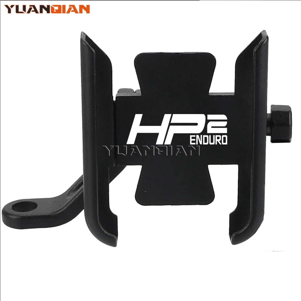 Motorcycle Handlebar Mobile Phone Holder GPS Stand Bracket CNC For BMW HP2EnduRo HP2 HP 2 HP2Megamoto HP2SPORT 2005~2008  2009 