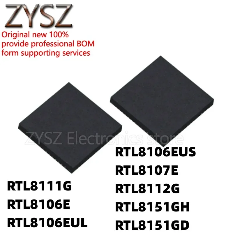 5PCS RTL8111G-CG 8106E EUL EUS 8107 8112 8151GH GD CGT chip QFN32