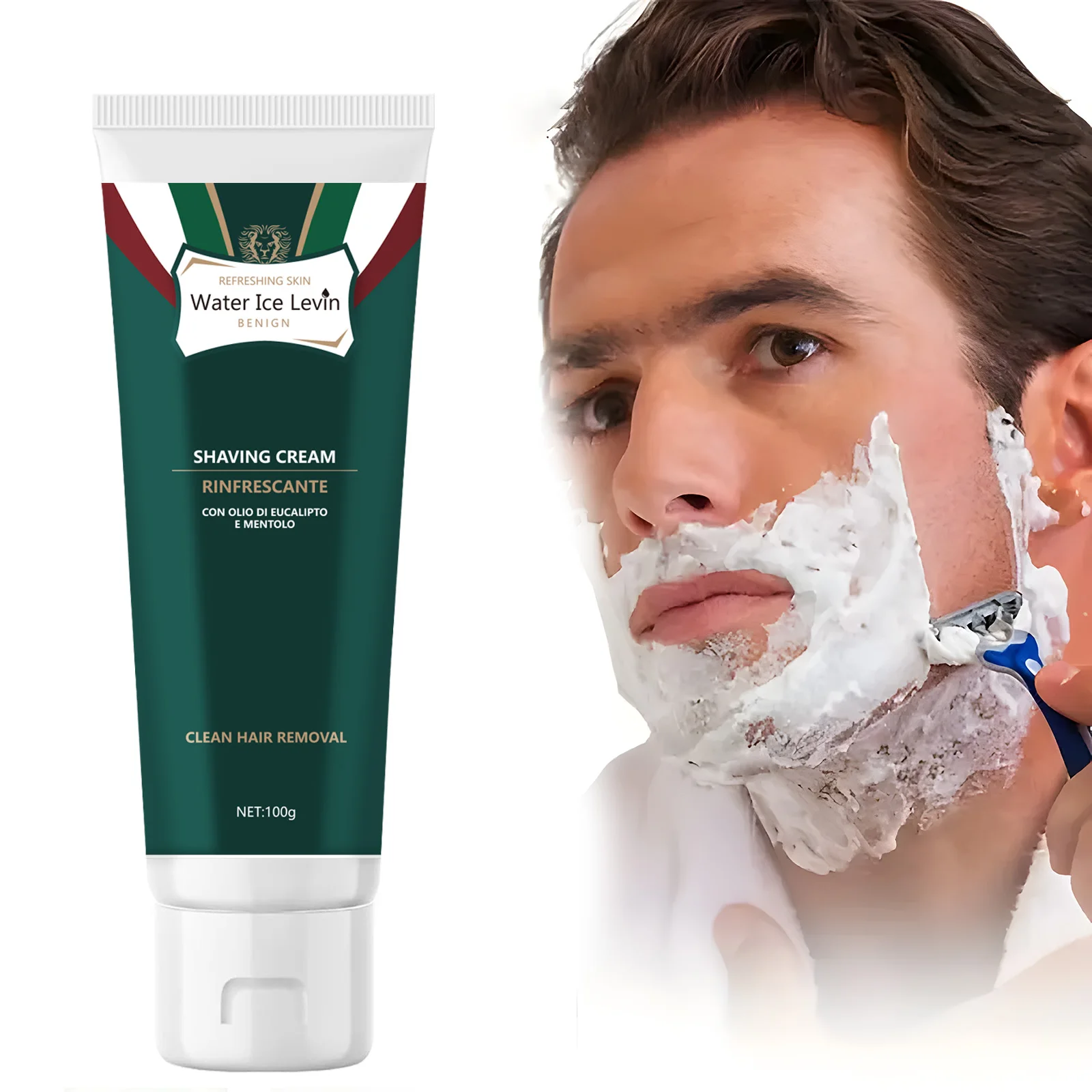 Dry Skin Shaving gel for men, Skin Intimate Shaving cream for men, Shaving cream, Shaving foam for Men, Shaving gel for men