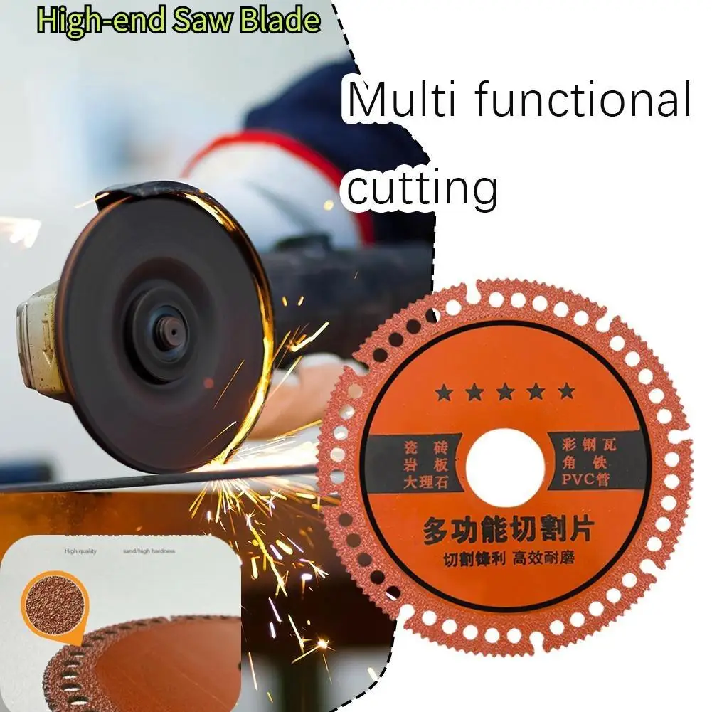 Turbo Diamond Saw Granite Marble Cutting Disc Porcelain Tile Ceramic Angle Grinder Multifunctional Industrial Slicing Tool