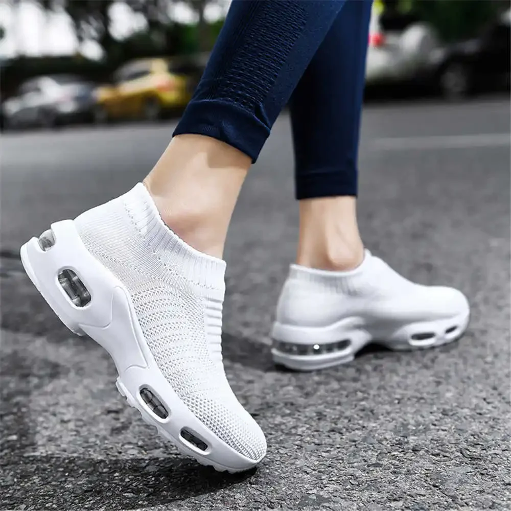 Deslizamento no número 37 tênis feminino tamanho 42 vulcanizar para jogging sapatos planos de luxo esporte cesta casual raning