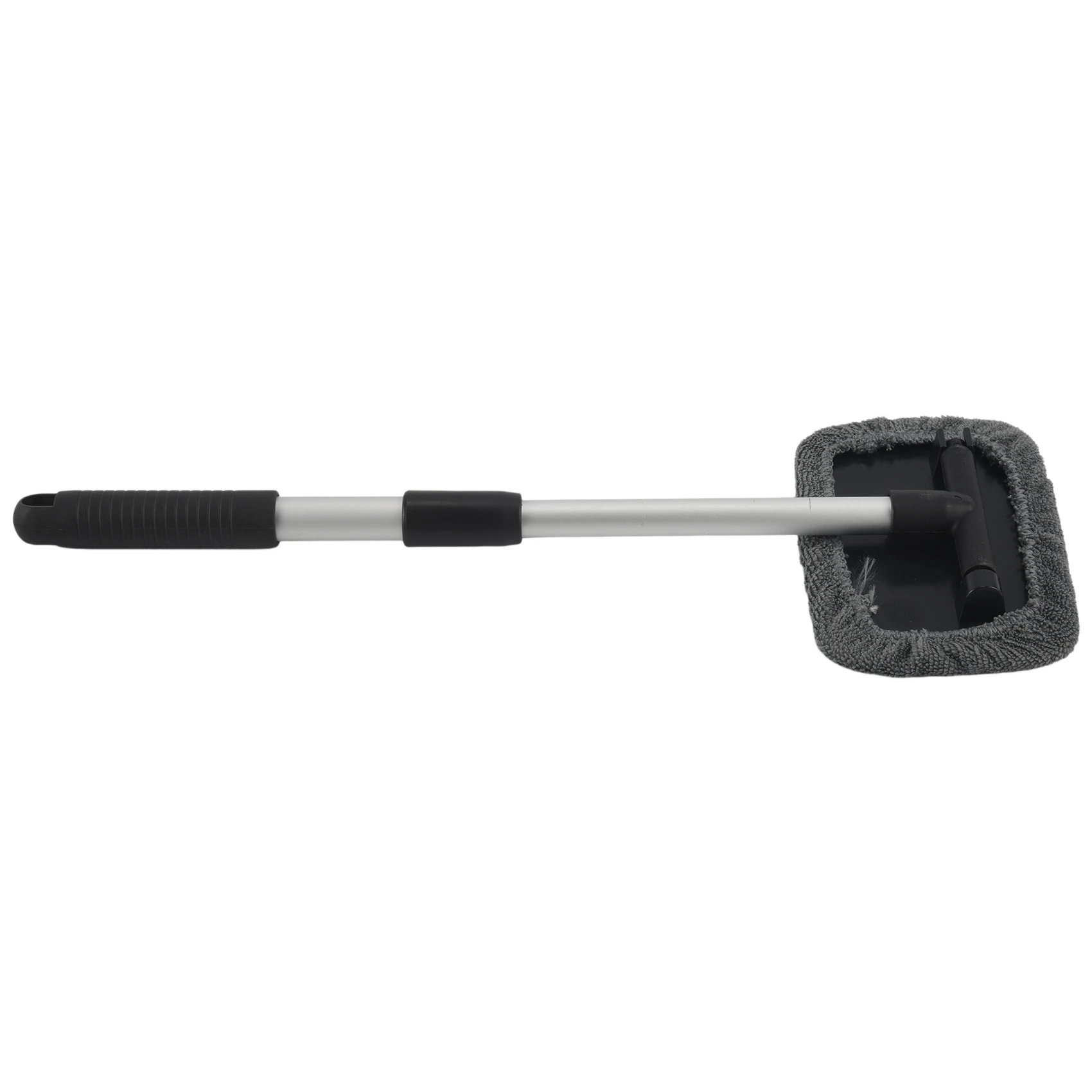 【AC77 Top !! 】Car Window Cleaner Brush,Windshield Glass Cleaning Tool Extendable Aluminum Handle With 8Pcs Microfiber Covers