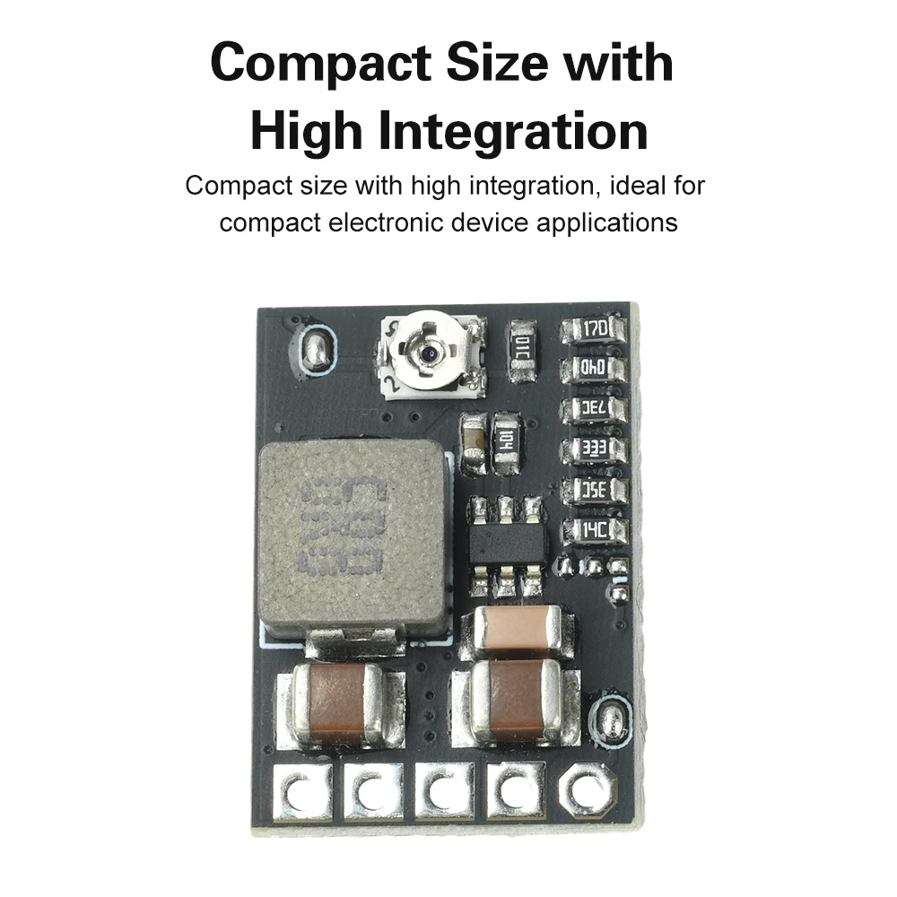 وحدة تنحى صغيرة DC-DC 4.5 فولت-20 فولت إلى 1-16 فولت/1.8 فولت/2.5 فولت/3.3 فولت/5 فولت/9 فولت/12 فولت الجهد القابل للتعديل 2A وحدة إمداد الطاقة تنحى #5