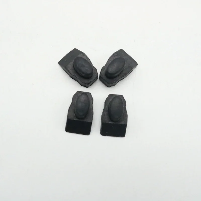 4pcs Car Outside Door Handle Oval Buttons Smart Fingerprint Swith Button Rubber Module Fit For Mazda 6 RX8 CX7 CX-9 MX-5