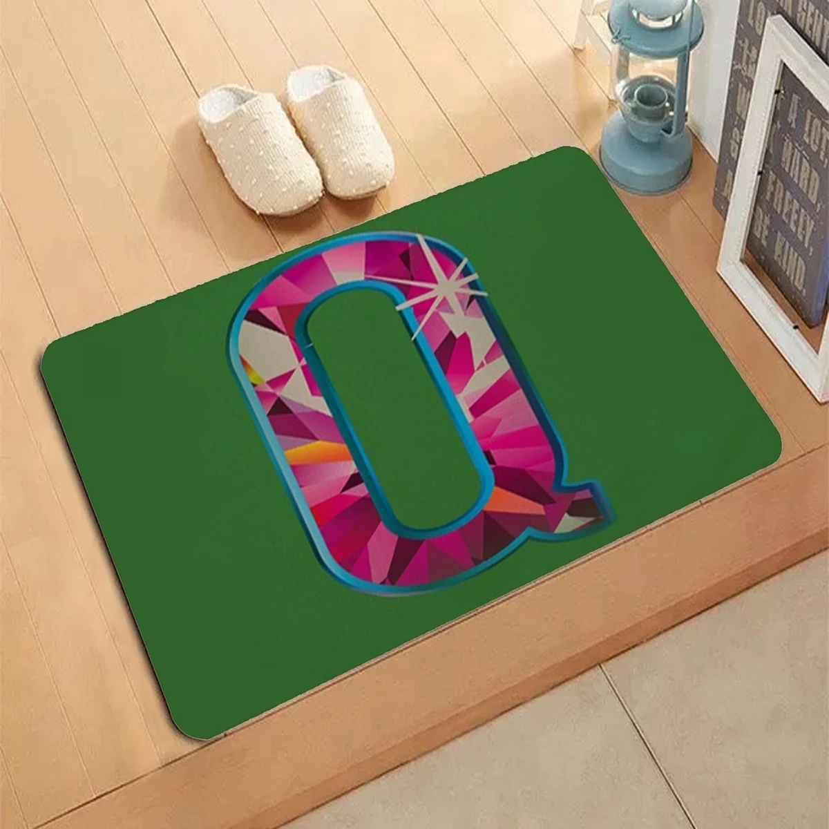 Letter spot Pattern Carpet Entrance Doormat Non-slip Living Room Kitchen Bedroom Decor Rug Floor Mats Home Decor