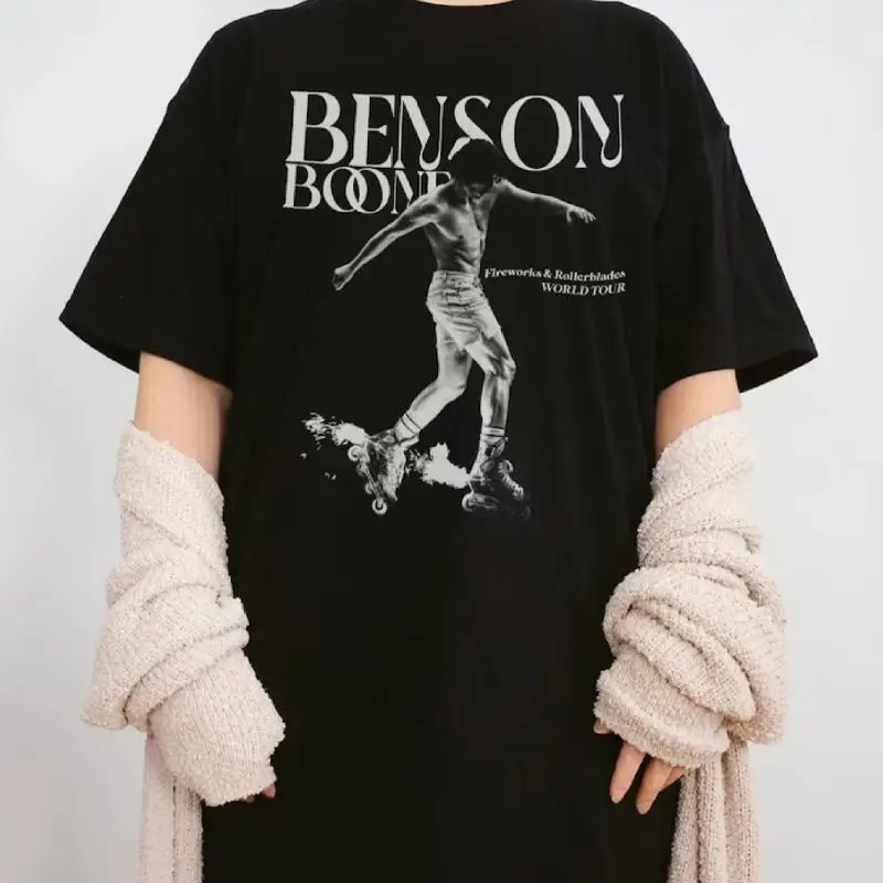 

Футболка Benson Boone 2024, концерт, все размеры от S до 5Xl