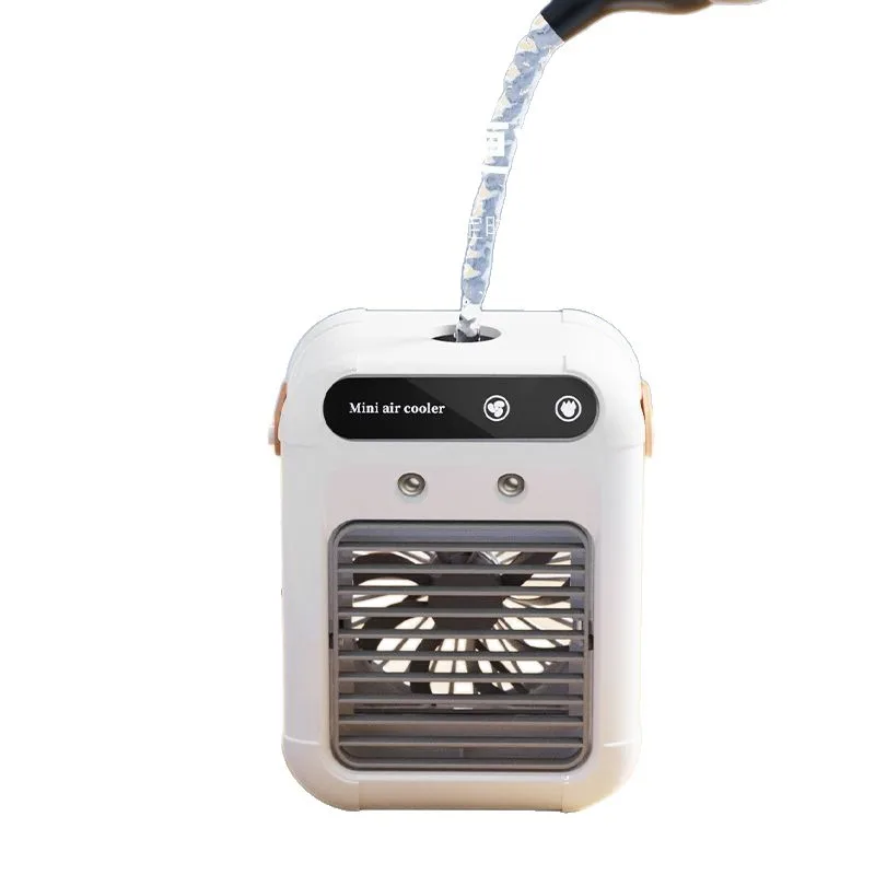 

USB desktop cooling fan, ice mist humidification, small and convenient cooling fan for pets