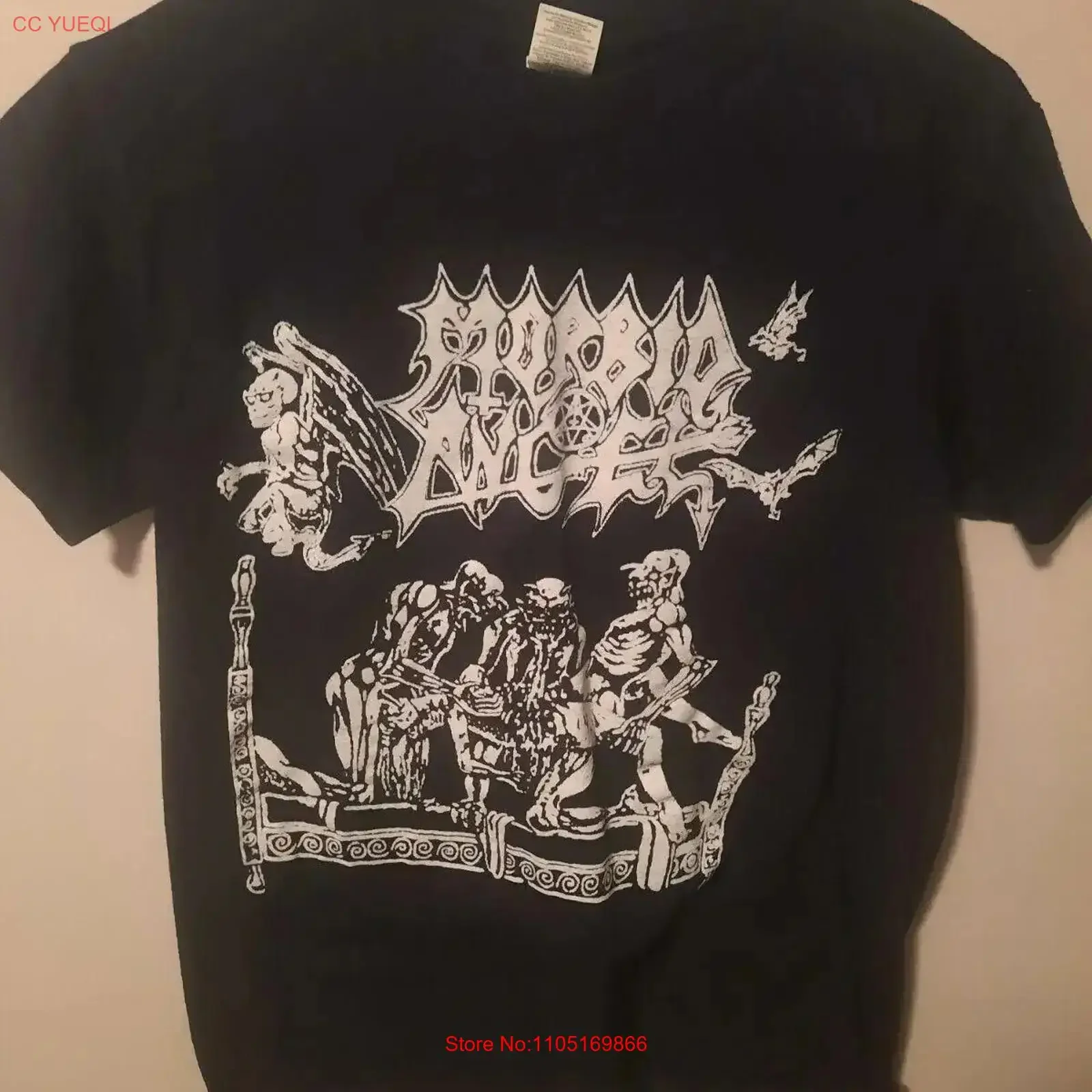 Morbid Angel Abominations Of Desolation T Shirt vintage Washed Stretched Comfortable Versatile Breathable streetwear