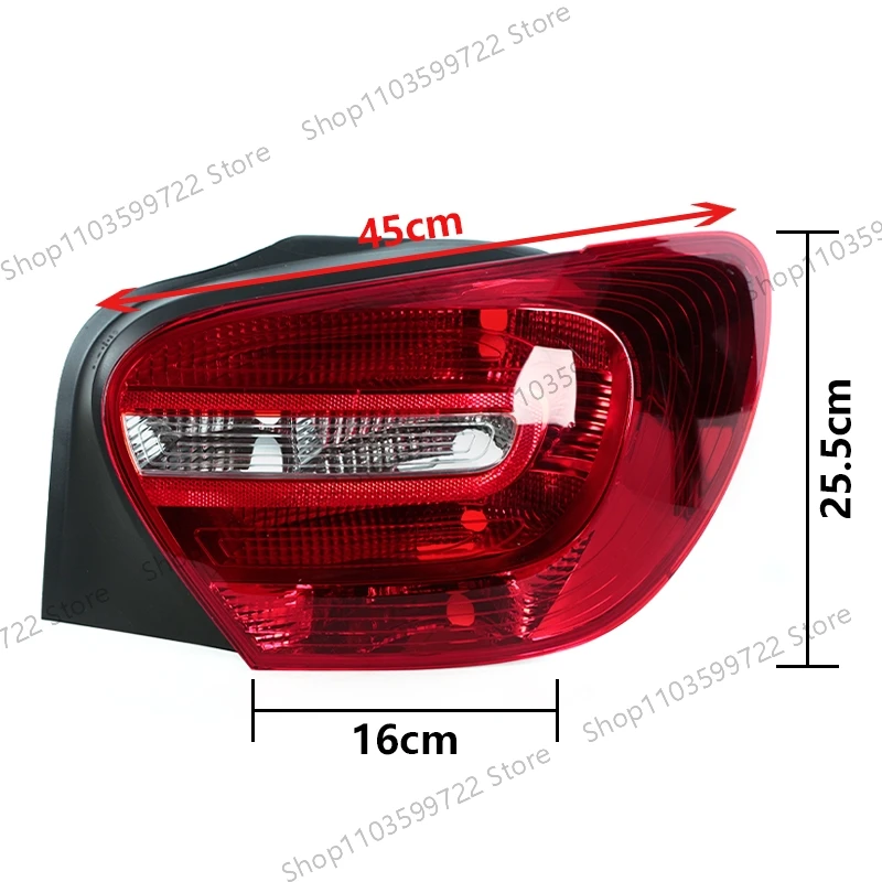 For Mercedes Benz W176 A-Class A160 A180 A200 A220 2013 2014 2015-2018 Taillight Turn Signal Brake Light Warning Light No Bulb