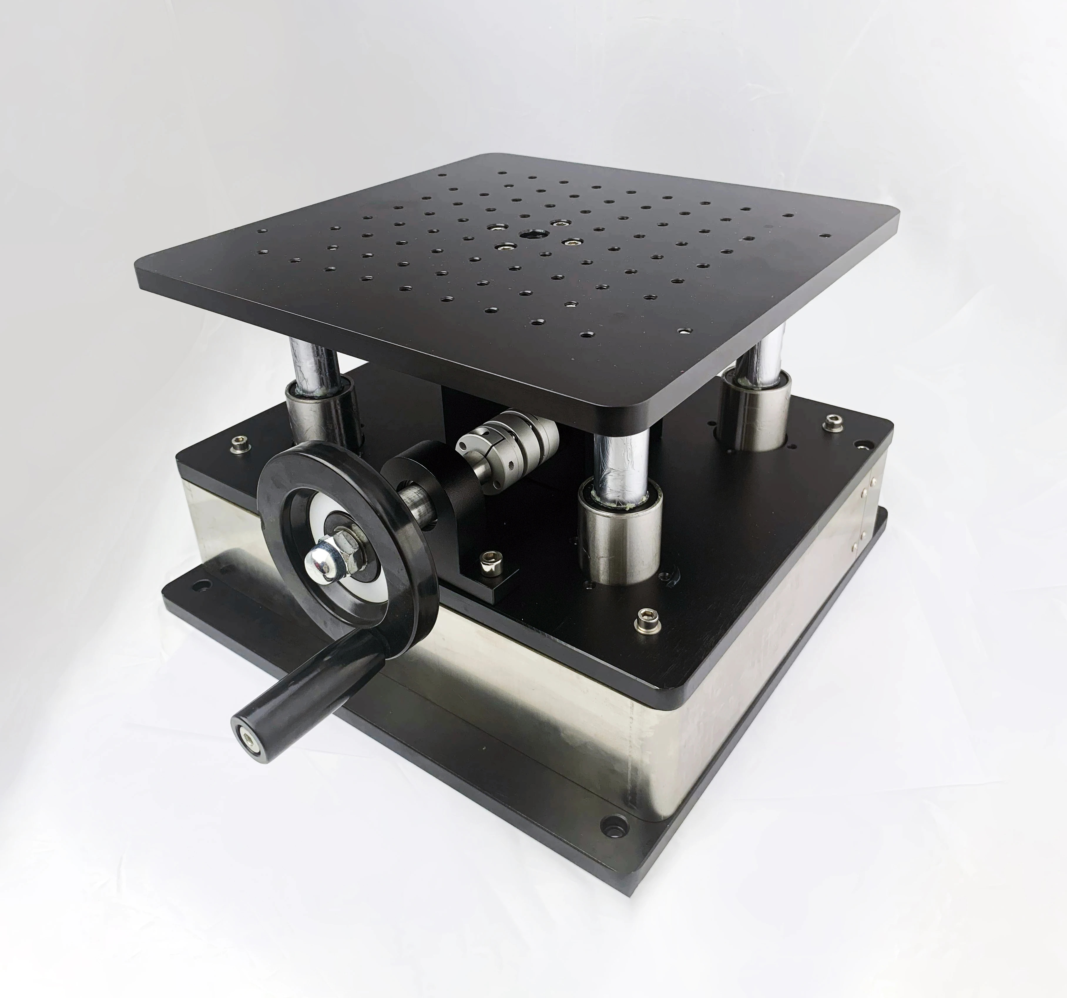 XmsjHigh-Load Manual Screw Lift Stage Long Travel Vertical Positioning Platform