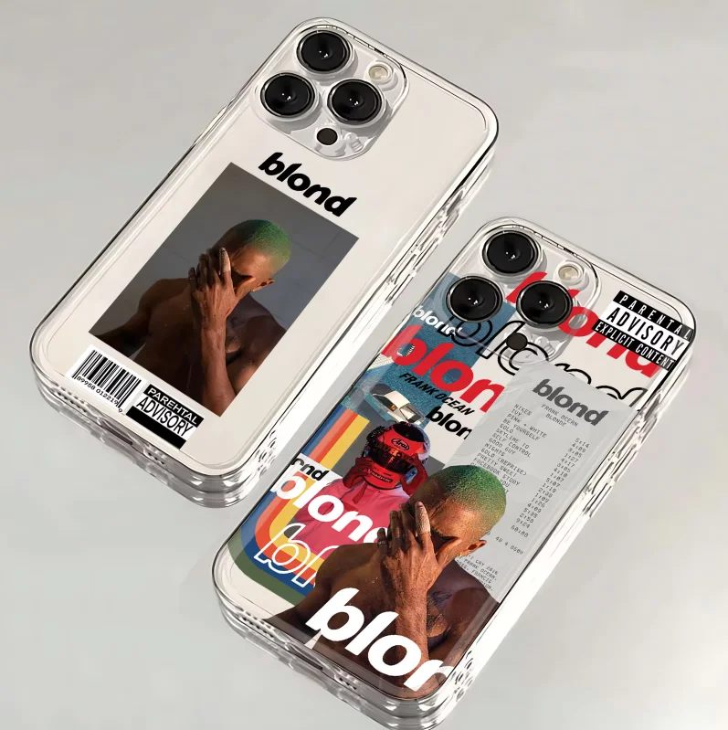 Frank Blonde Oceans Soft Case for OPPO 12E A15 A16 A1K A39 A57 A5 A9 A52 A72 A55 A56 A54 A59 F1s A77 F3 A8 A31 A93 A94 A17k A78