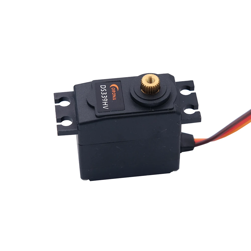 Corona DS339HV DS-339 HV, engrenage métallique numérique, Servo moyen 5.1kg / 0.13 Sec / 32g 6.0V / 7.4V pour avion hélicoptère RC