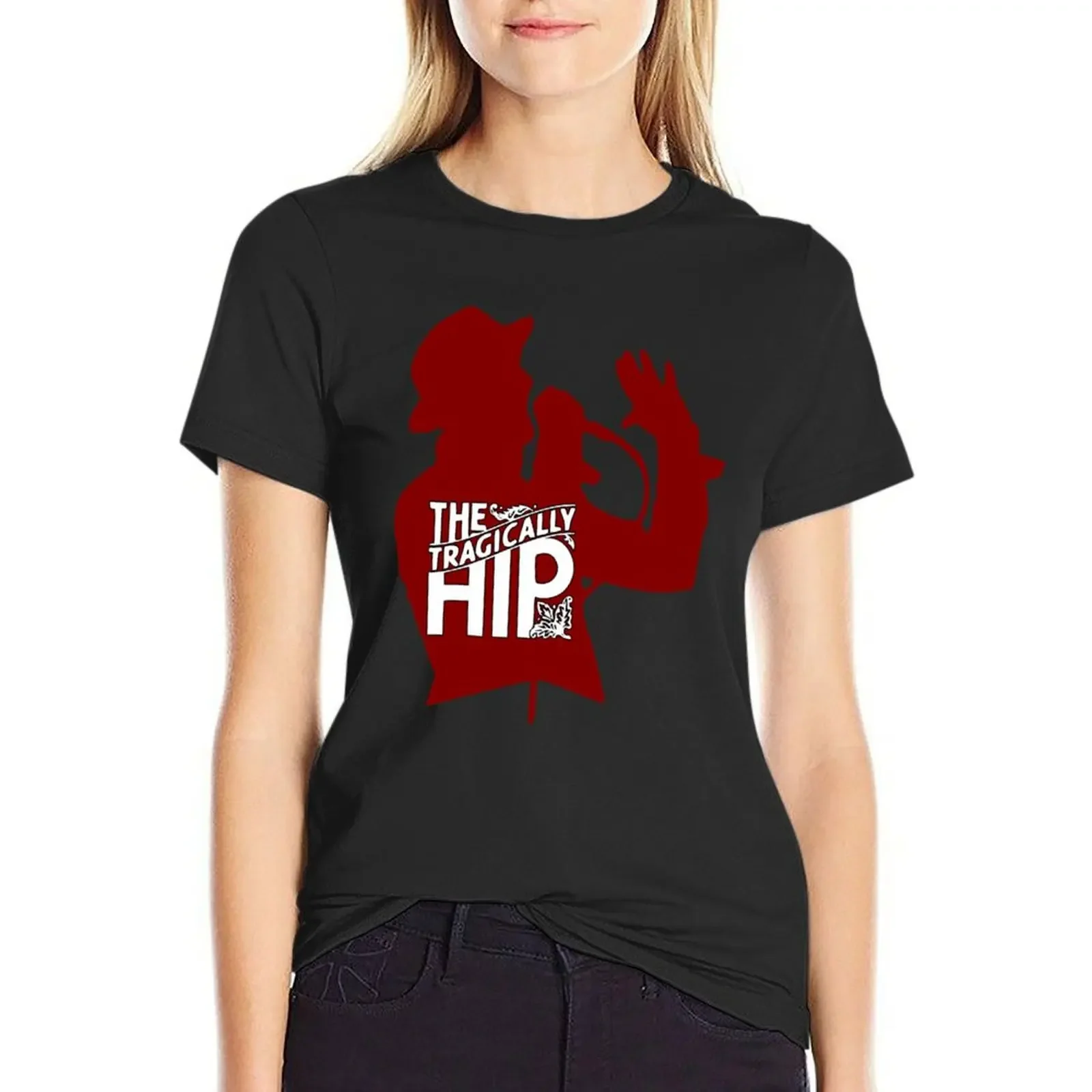 

tragically hip gd (3) T-Shirt summer clothes blanks Aesthetic clothing anime clothes korean Women's clothes