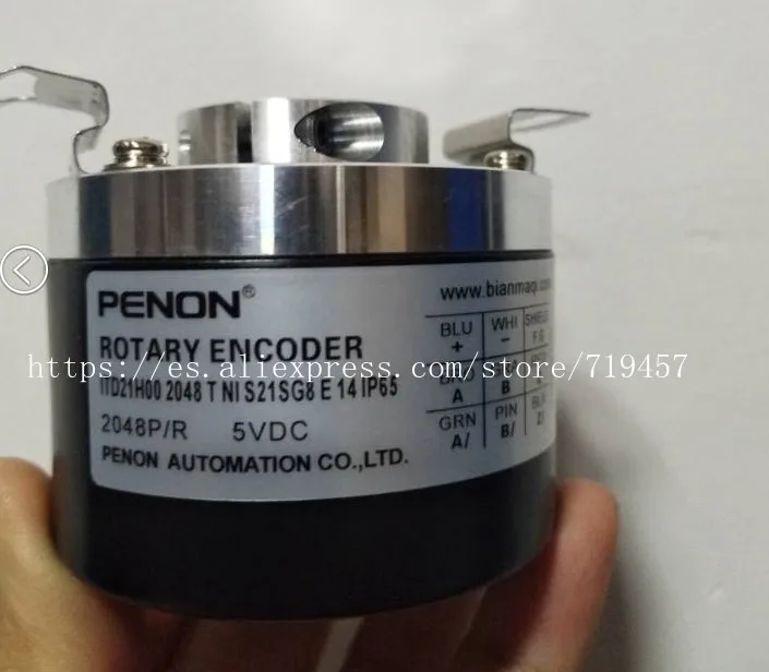 

FREE SHIPPING ITD21H00 2048 T NI S21SG8 E 14 IP65 encoder