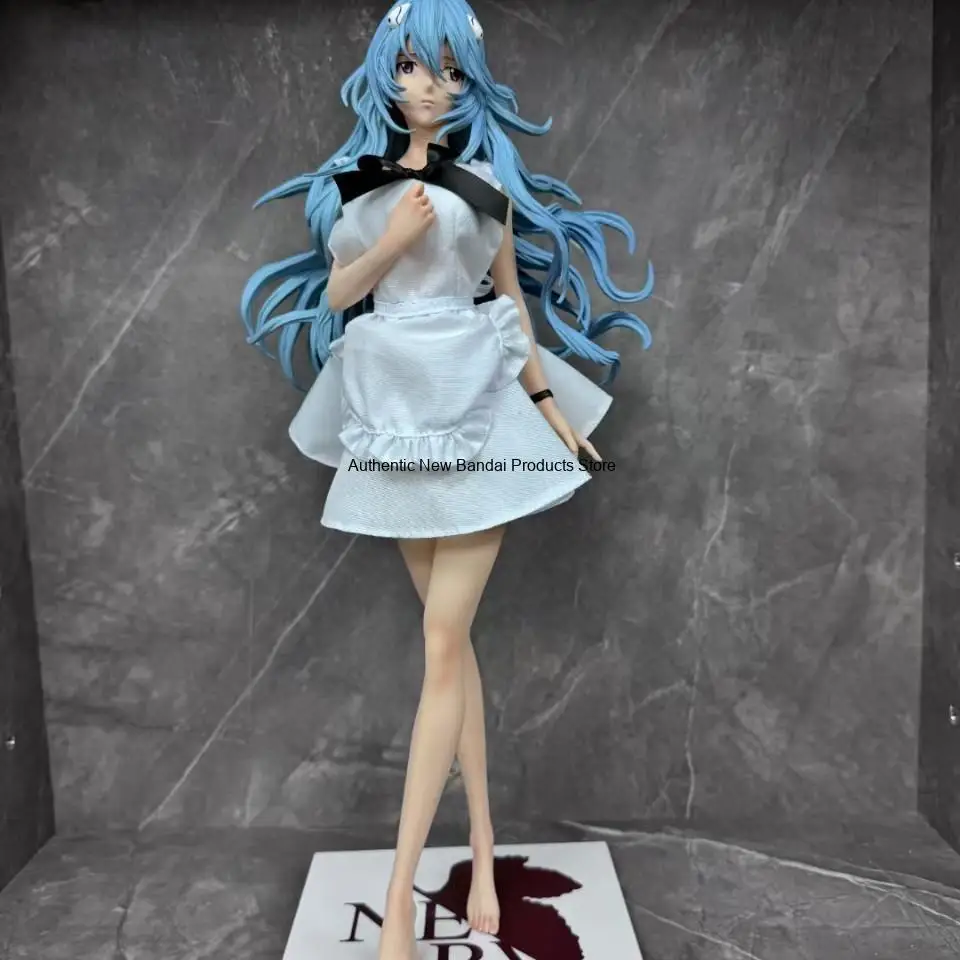 45CM Anime NEON GENESIS EVANGELION EVA Ayanami Rei sexy maid Changing clothes and faces Action Figure PVC Model Toys doll Gifts view 4