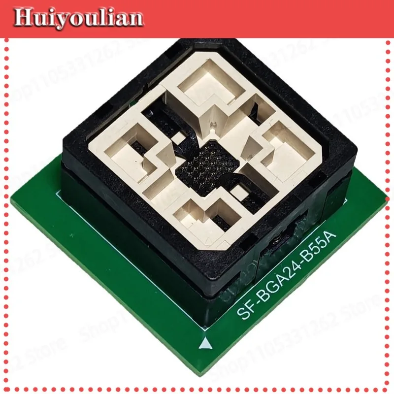 BGA24 To DIP16 Programming Socket Adapter SF-BGA24-B55A SF-BGA24-B64A