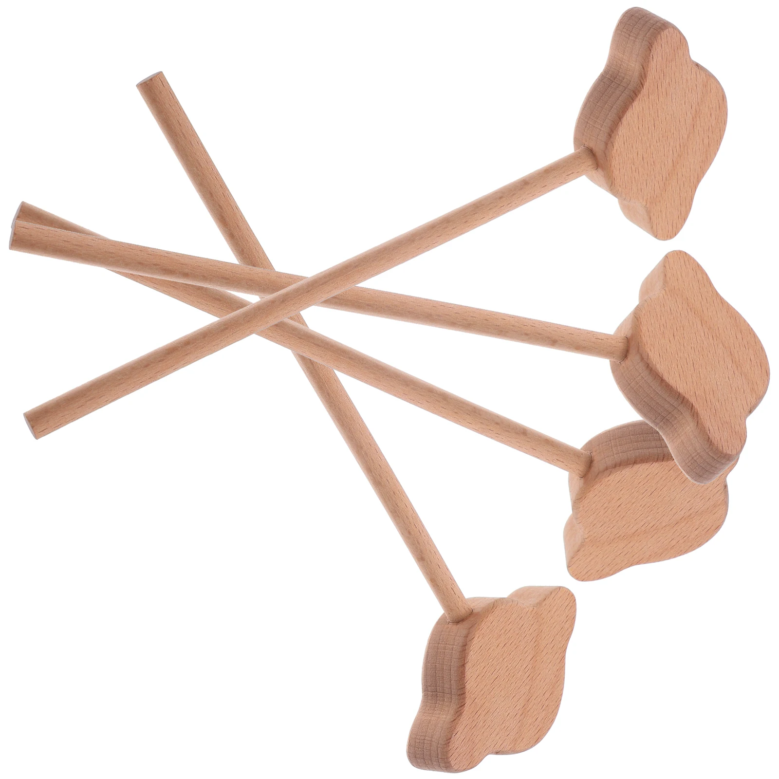

4pcs Sticks Wooden Craft Kids Painting Toys Performance Props Decor W Wood Diy Fairy Sticks s DIY Projects Gifts