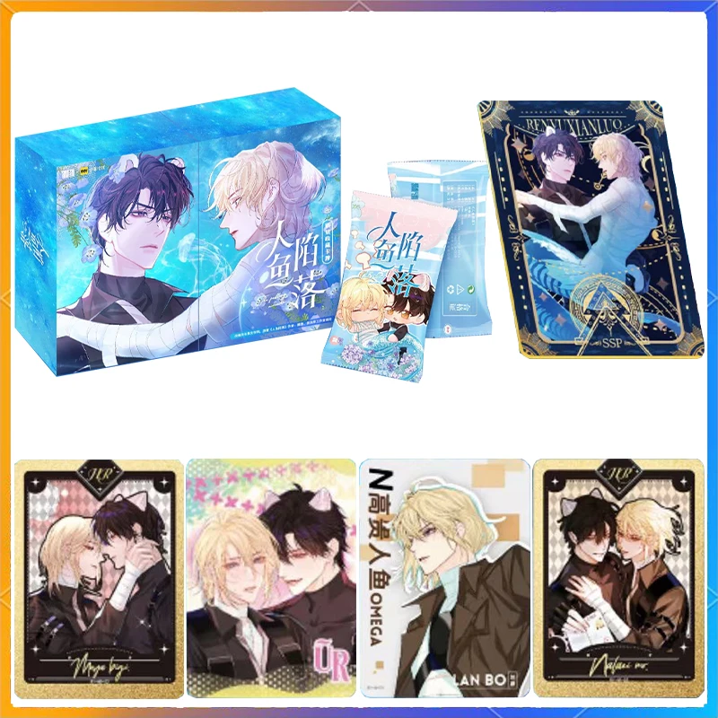 Sexy Male God ACG Anime Nude Card Collection Fold Card Limited Sale Extra Thick Double Sided A4 Size Card Uniform Abs Sexy Boys