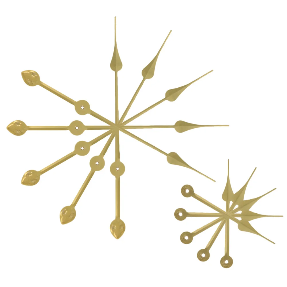 

5 set Large Diy Wall Hands Kit Stylish Clock Mechanism Replacement Parts For Home Decor Wall Clocks Diy Clock Kit