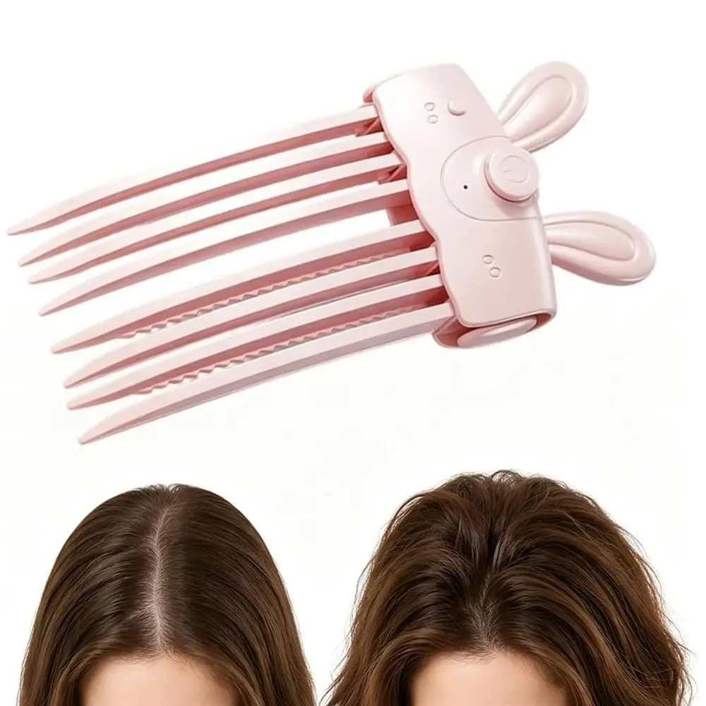 Rechargeable Heated Hairpin High Crown Seamless Design Electric Hair Clips Wireless Lazy-Style Clip Hair Roots Volumizer