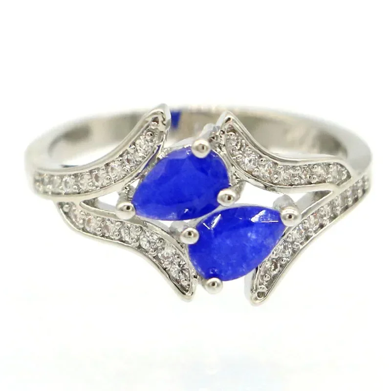 

Кольца из цельного серебра 925 пробы, 2,5 г, розовый кунцит, турмалин, красный рубин, изумруд, синий сапфир, разные размеры, 5,5-10