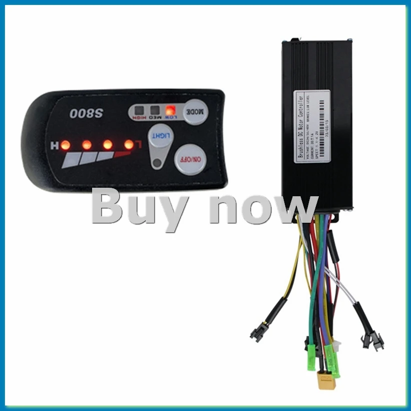 Electric Bicycle Controller S800 LCD Display 36V 48V 30A 750W 1000W 2 Model Controller Electric Bicycle Parts-A14I