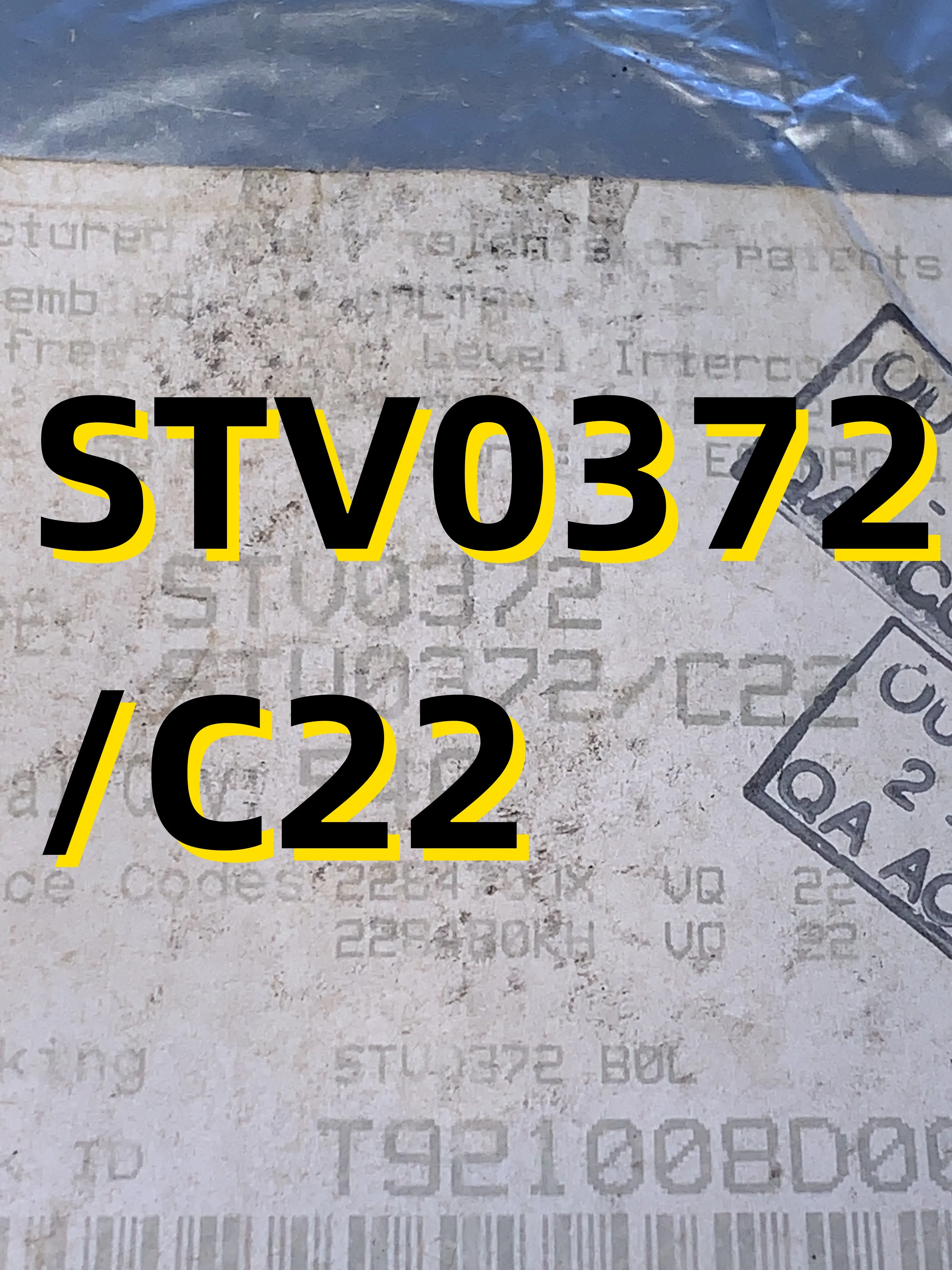 STV0372 /C22 08 + 09 TQFP80