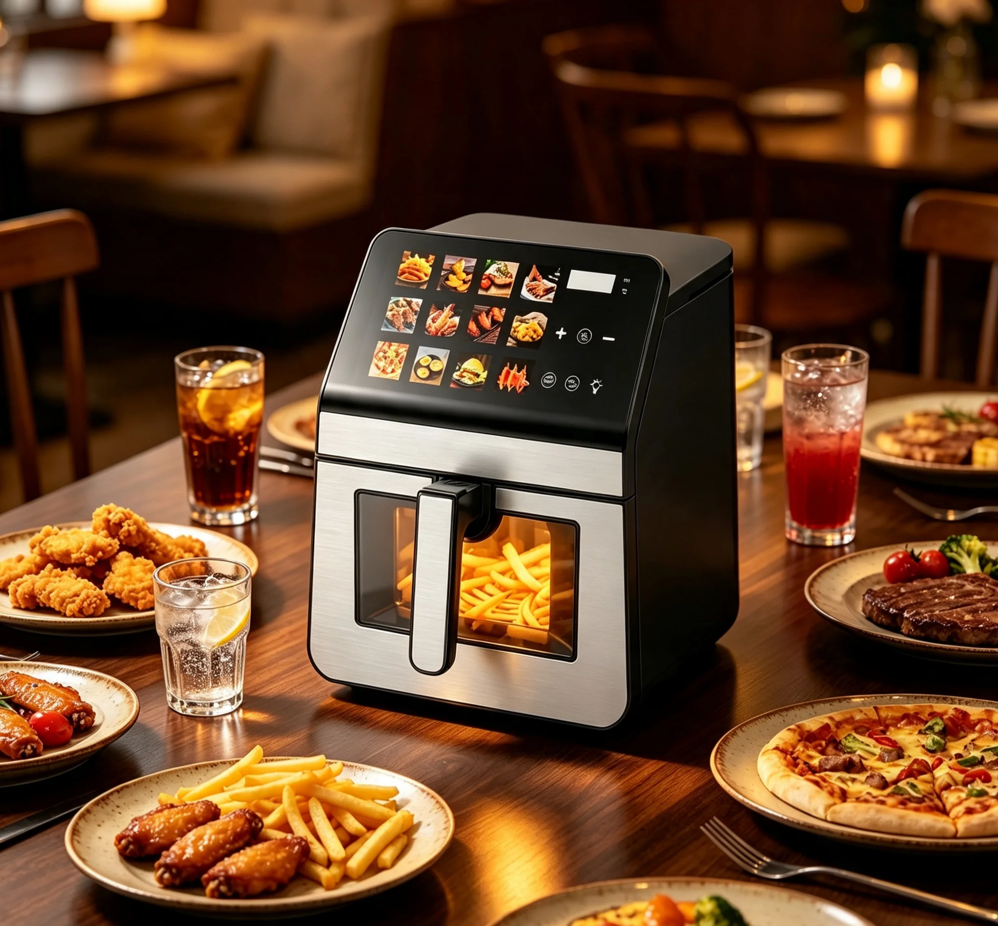Modern LED Electric 8L Air Fryer