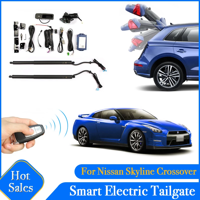 Car Power Trunk Opening Electric Suction Tailgate Intelligent Tail Gate Lift Strut For Nissan Skyline Crossover 2014~2024