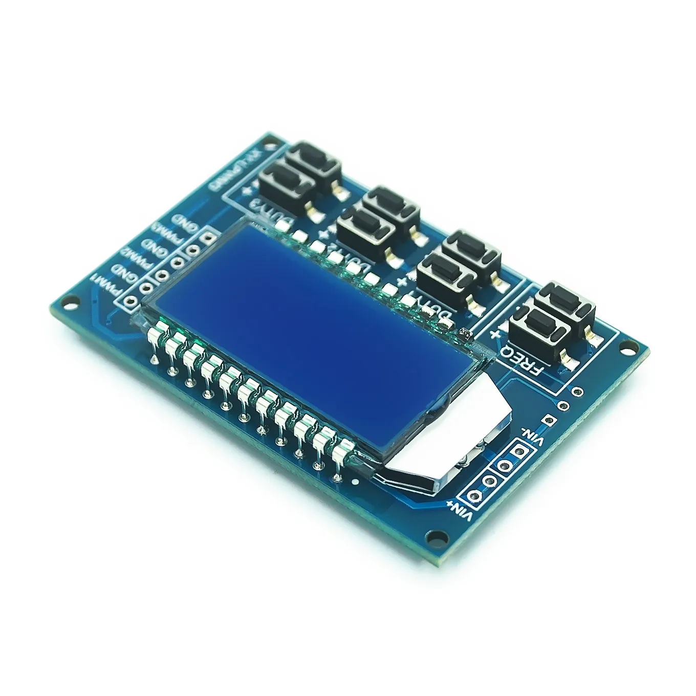 3 channels PWM pulse frequency duty cycle adjustable module square wave rectangular wave signal generator