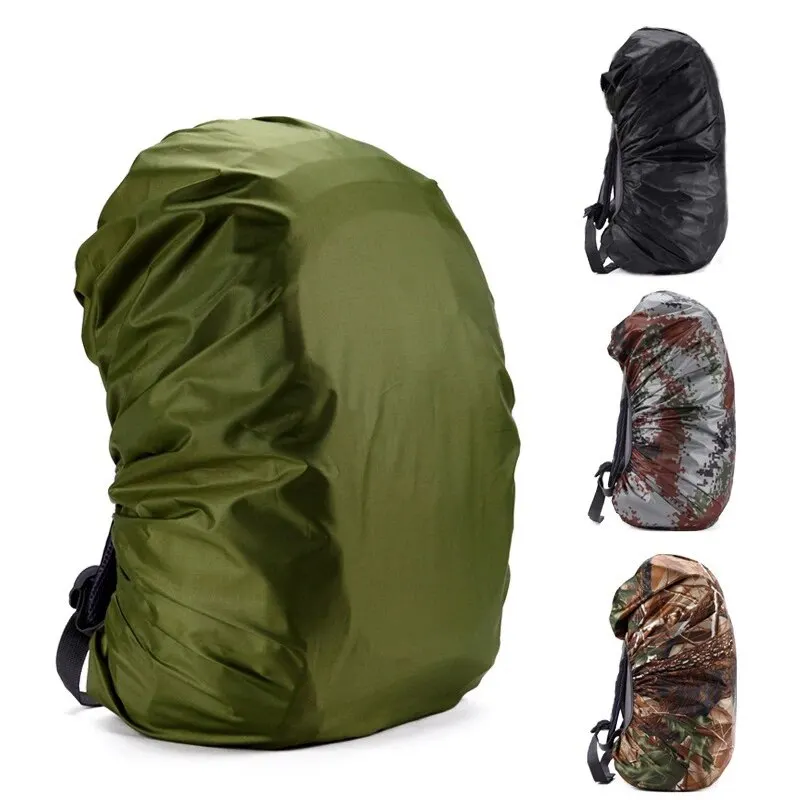 Rain Cover For Backpack 45L Waterproof Bag Camo Tactical Outdoor Camping Hiking Climbing Dust Raincover