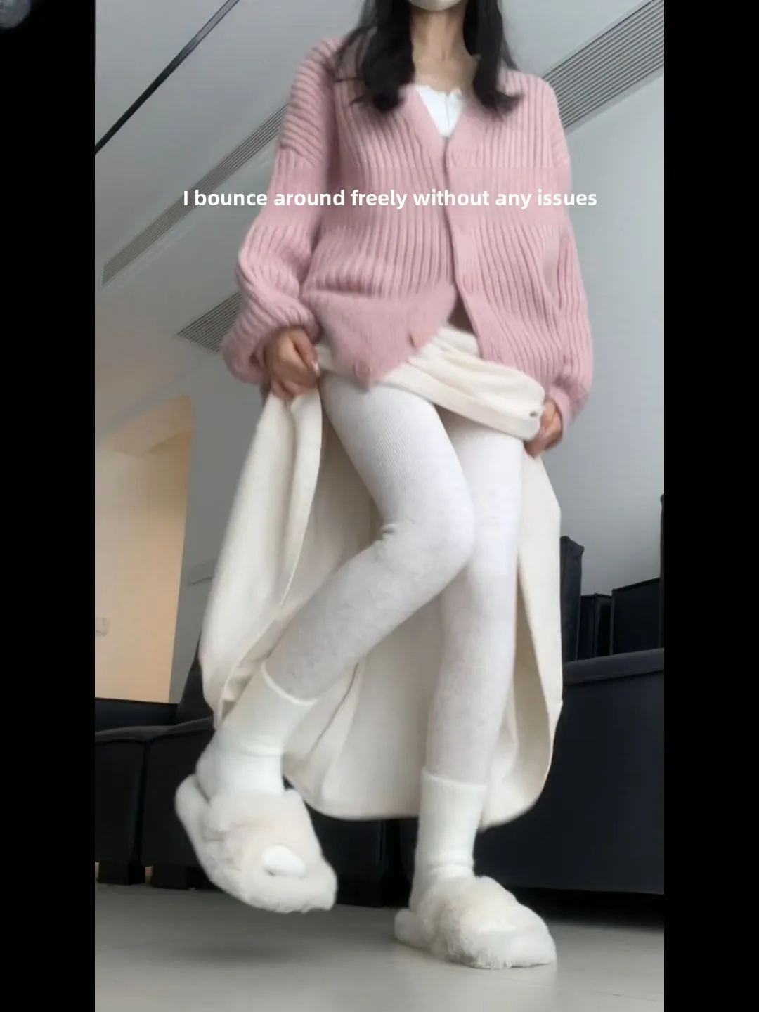 กางเกงเลกกิ้งผู้หญิงสไตล์เกาหลี โอเอล ทีเน็ด เอฟซี สำหรับฤดูใบไม้ร่วงและฤดูหนาว กางเกงขายาวรัดรูป อุ่นสบาย ใส่ได้ทุกโอกาส สไตล์ลำลอง