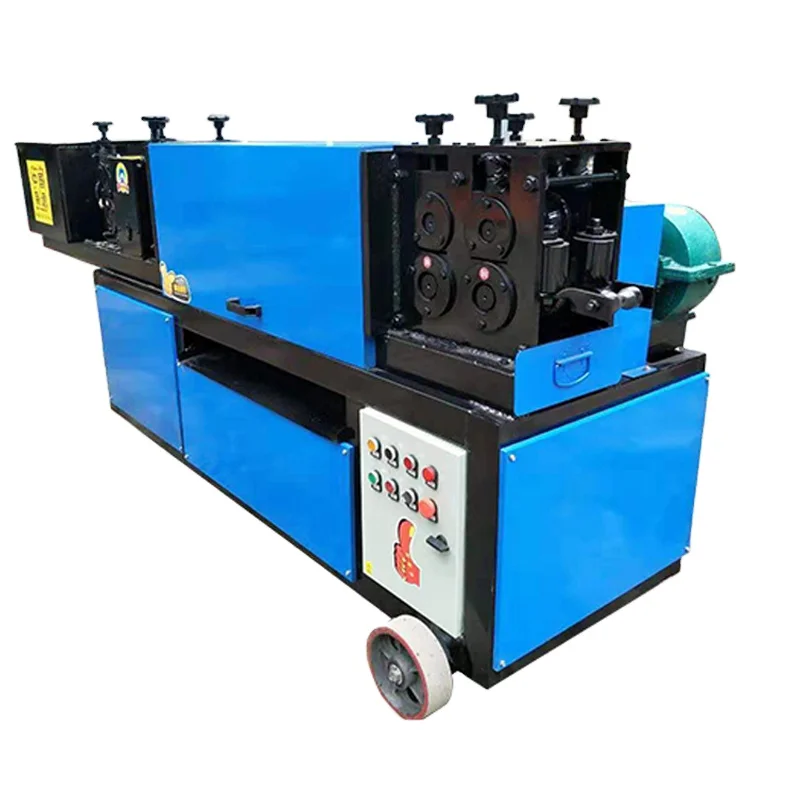 metal Steel pipe h beam wire straightening and rust removal painting machine price