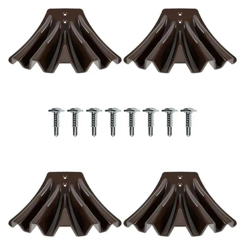 

652F 4 шт. в упаковке, удлинители водосточной трубы, износостойкий рассеиватель дождевых желобов, подвал