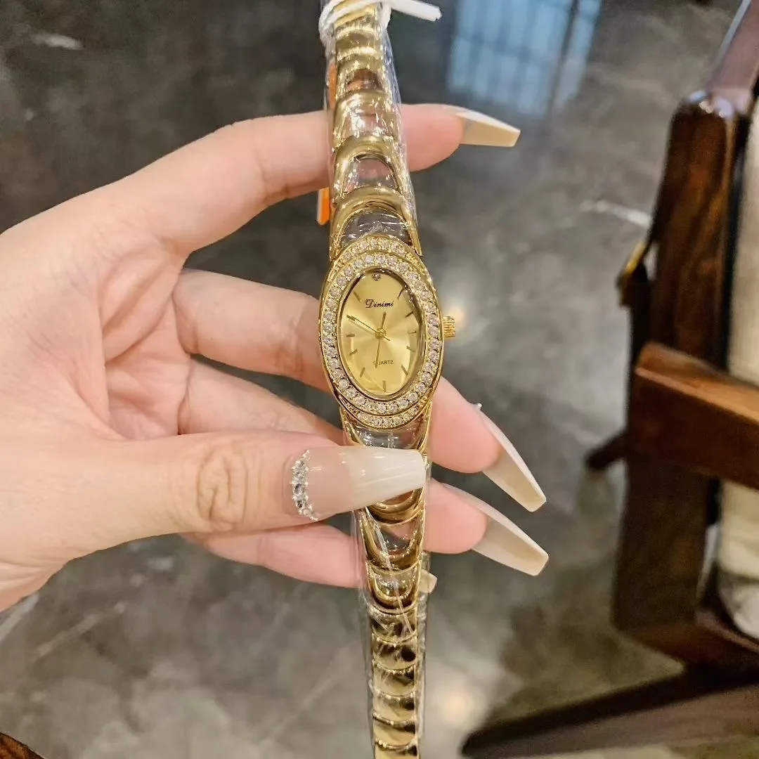 

Elegant women's watch, bracelet watch for women, oval hollow bracelet style women's watch, gift for women, women's luxury watch