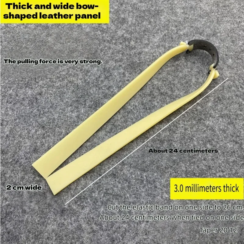 Lot de 2/3/5 élastiques de lance-pierre renforcés de 3,0 mm, spéciaux pour la chasse sportive, en latex de haute qualité, accessoires de lance-pierre