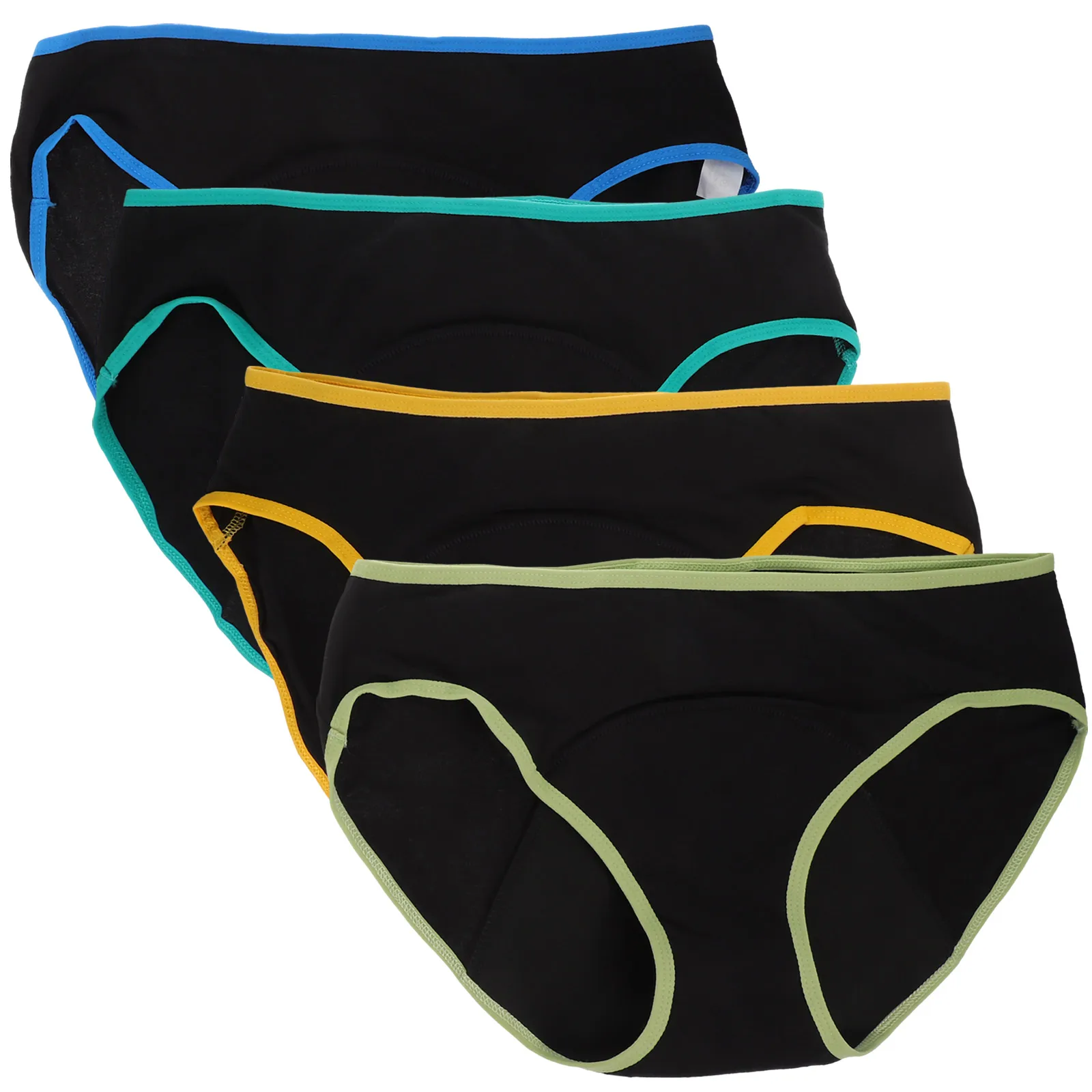 

4 Pcs Leak-proof Menstrual Underwear Cotton Women Panties Breathable Comfortable Female Accessories Travel Friendly