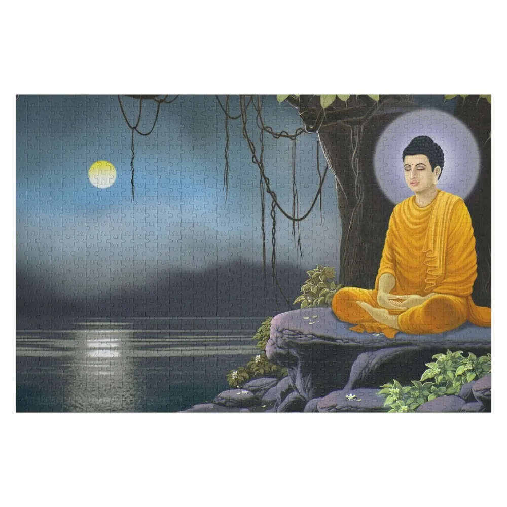

Zen Meditation Jigsaw Puzzle Toddler Toys Custom Child Wooden Jigsaws For Adults Personalized Child Gift Puzzle