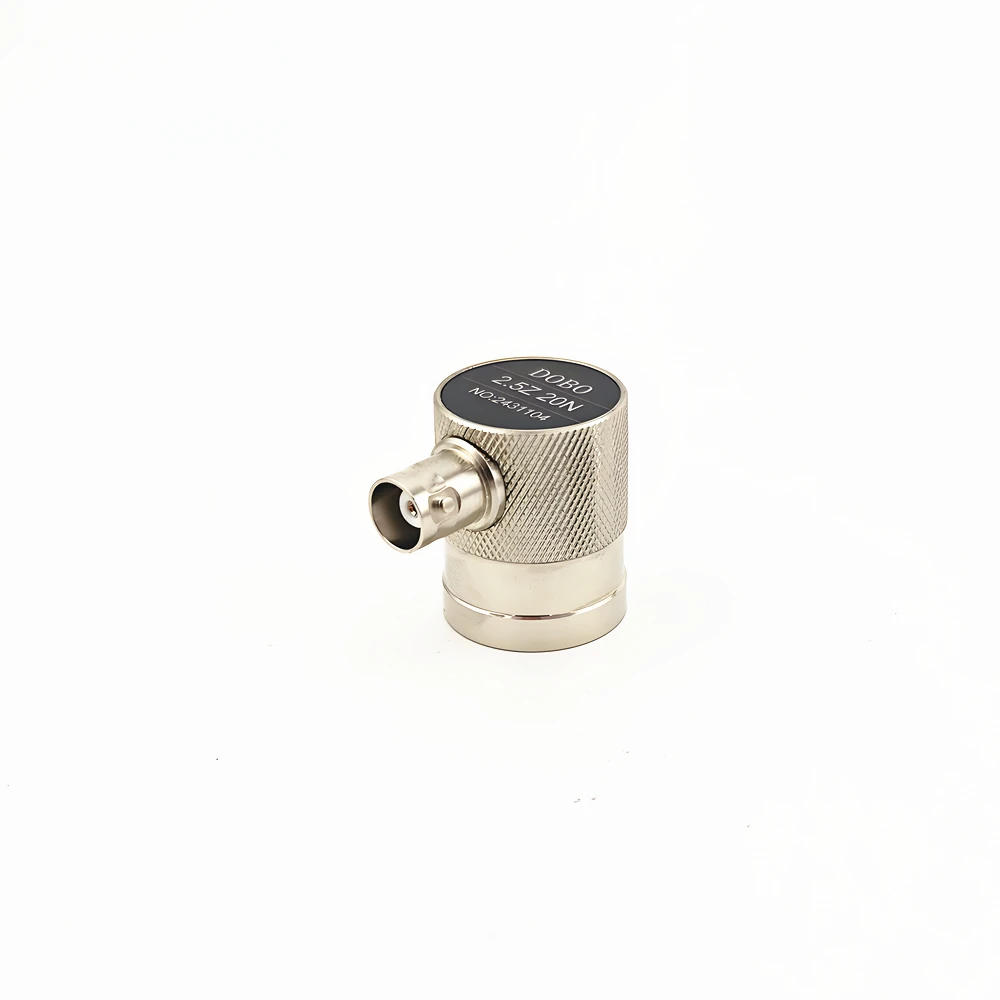 

Straight probe 2.5P20 ultrasonic flaw detector single crystal longitudinal wave transducer casting forgings UT